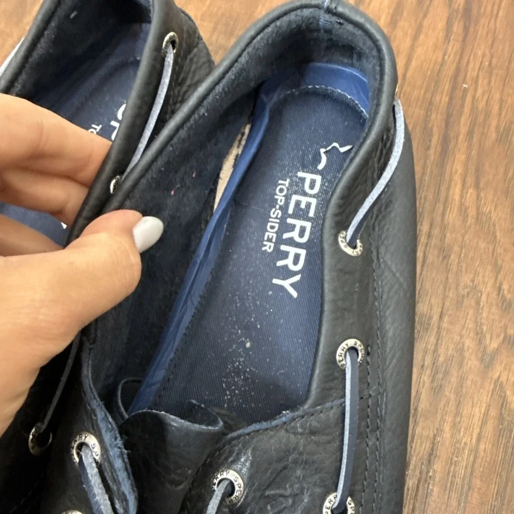 Sperry Top-Sider Original Leather Boat Shoes Preppy Nautical Coastal Men's 12